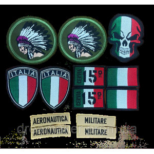 Шеврон прапор Італії "Italia" (AN-12-537-26)