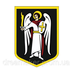 Шеврон герб города Киев "ангел хранитель" (AN-12-1073-2)