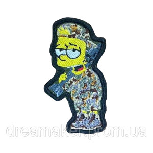 Шеврон Симпсон "Батя в доме!" (вш-683). Photo 2