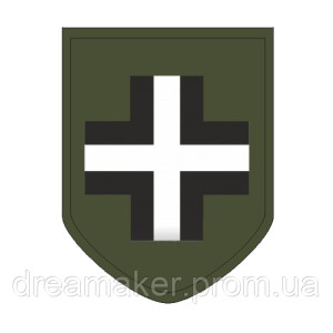 Шеврон немецкий крест "Balkenkreuz Балкенройц" Wehrmact Вермахт (AN-12-503-57)