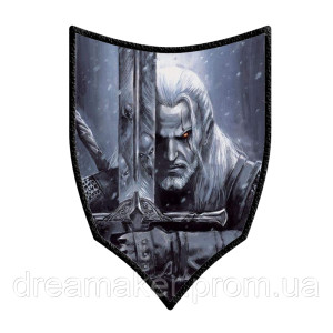 Шеврон "Ведьмак" the Witcher (AN-12-1134-5). Photo 2