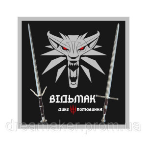 Шеврон "Ведьмак" the Witcher (AN-12-1134-5). Photo 3