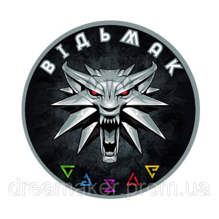 Шеврон "Відьмак" the Witcher (AN-12-1134-5)