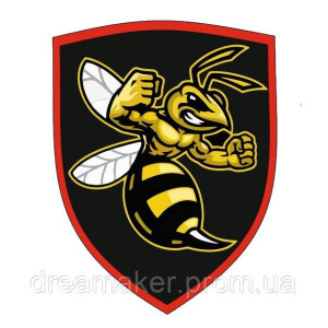 Шеврон "Боевой шершень" (AN-12-473-5). Photo 2