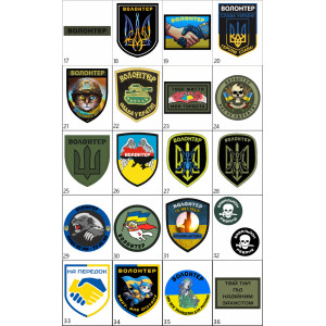 Шеврон "Keep calm and donate" з Тризубом камуфляжний (ВШ-711). Photo 3