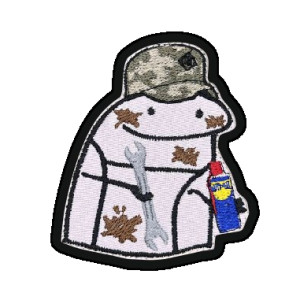 Шеврон флорк механик техник (AN-12-1428-2)