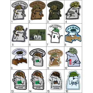 Шеврон флорк "автозапчастей нет" механик (AN-12-1407-3). Photo 3