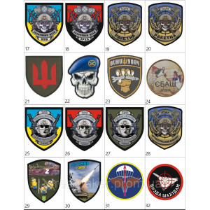 Шеврон ПВО МОГ Украины мобильная группа "Защитники неба" (AN-12-1614). Photo 3