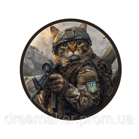 Шеврон "Котики ЗСУ" бойовий котик (AN-12-417-14)