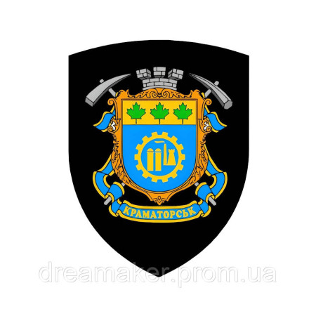 Шеврон герб города Краматорск (AN-12-508-29)