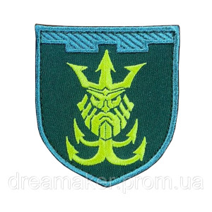 Шеврон 122-а окрема бригада територіальної оборони 122 ОБр ТрО Одеська область (AN-12-642-2)