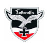 Шеврон "Luftwaffe" Люфтваффе орел с тризубом Украины (AN-12-1487-10)