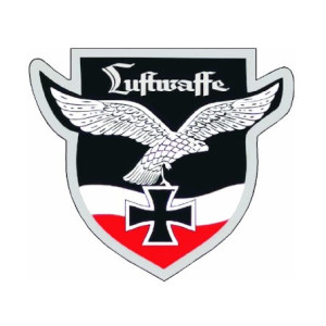 Шеврон "Luftwaffe" Люфтваффе орел с крестом (AN-12-1487-7)