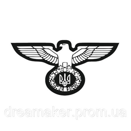 Шеврон орел с Тризубом Украины планка (AN-12-503)