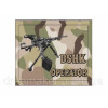 Шеврон пулеметчик "DSHK Operator" (ДШК оператор) (AN-12-436-24)