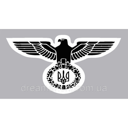 Шеврон орел с Тризубом Украины планка (AN-12-503-33)