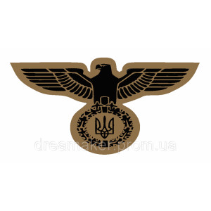 Шеврон орел с Тризубом Украины койот планка (AN-12-503-35)