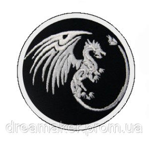 Шеврон четырехголовый дракон с четырьмя головами (AN-12-170-3). Photo 2