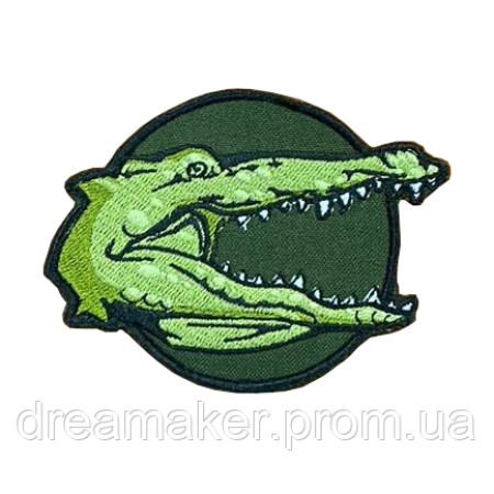 Шеврон крокодил алігатор (ВШ-813)