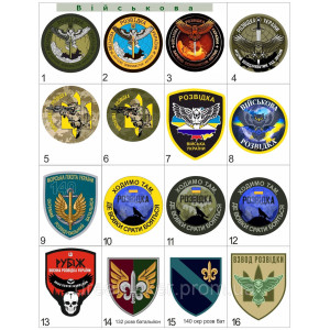 Шеврон "Судьба помогает смелым" (Fortes fortuna adiuvat) Active events division (AN-12-885-2). Photo 3