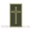 Шеврон погон Капеллана ВСУ крест олива (AN-12-436-26)