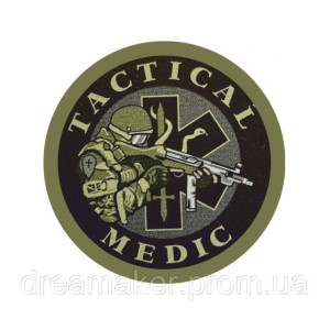 Шеврон tactical medic "Тактический медик" (AN-12-1041-7)