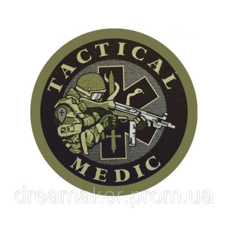 Шеврон tactical medic "Тактический медик" (AN-12-1041-7)