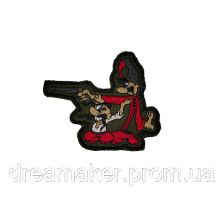 Шеврон козак з мультфільму "Як козаки" (ВШ-847)