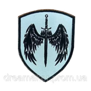 Шеврон ангел хранитель с мечом (AN-909-2)