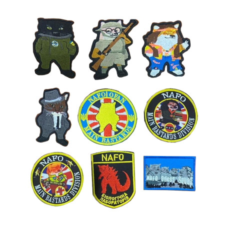 Шеврон NAFO OFAN North Atlantic Fella Organization Североатлантическая организация Fella (вш-920)