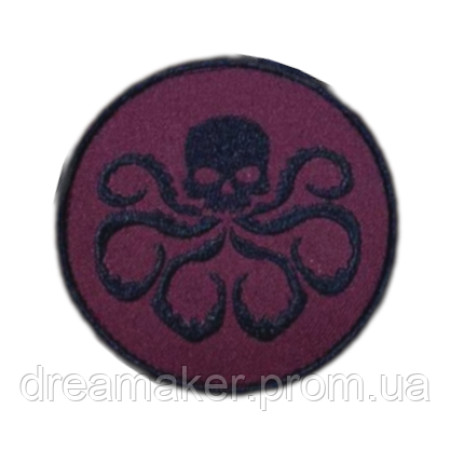 Шеврон спецпідрозділ "KRAKEN" (КРАКЕН) восьминіг (AN-12-182-7)