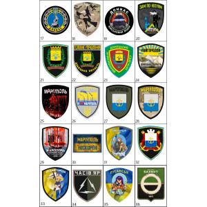 Шеврон "donbasonia north side" донбассония (AN-12-1319-2). Photo 3