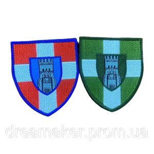 Шеврон 100 отдельная механизированная бригада 100 ОМБр вышивка  ВСУ (вш-856)