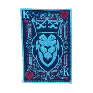 Шеврон рука мертвеца туз пика вышитая покерная комбинация (вш-1526). Photo 2