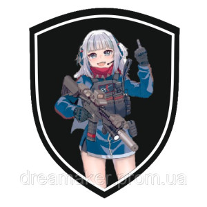 Шеврон аниме "Глаза Наруто" (вш-884). Photo 3