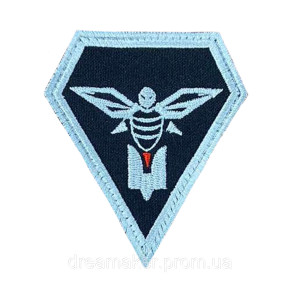 Шеврон бджола двозуб CCO Сили спеціальних операцій (ВШ-1533)