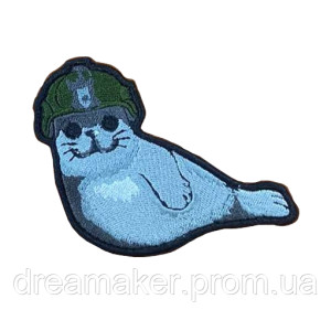 Шеврон боевой морской котик (вш-885)