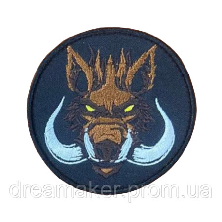 Шеврон дикий кабан вепр (ВШ-887)