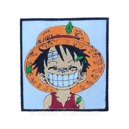 Шеврон Ван Піс Манкі Д. Луффі One Piece Monkey Luffy аніме (ВШ-1536)