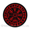 Шеврон Вегвісир рунический компас вікінгів Vegvisir Viking Compass Norse Rune (AN-18-314-2)