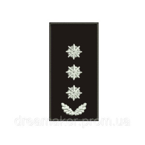 Шеврон Погон полковник поліції України (вш-936)