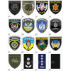 Шеврон Погон полковник полиции Украины (вш-936)
