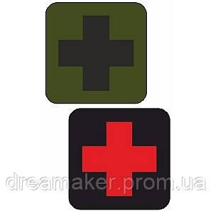 Шеврон медик Медичний хрест (AN-12-292-3). Photo 2