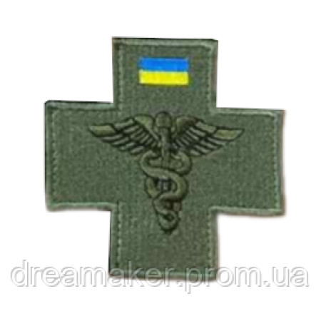 Шеврон медик Медичний хрест (AN-12-292-3)