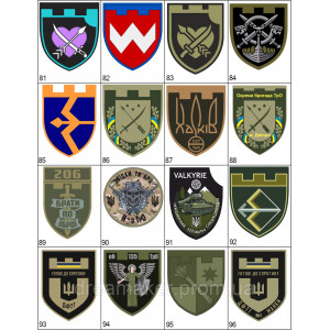 Шеврон "Добровольное формирование сил ТРО 35 ДФТГ Призрак" (AN-12-231-15). Photo 3