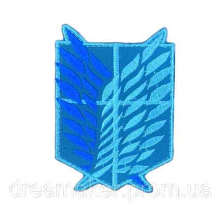 Шеврон Легіон розвідки атака титанов крила свободи Attack on Titan Legion Intelligence (AN-12-456-18)