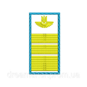 Шеврон Погон льотного складу цивільної авіації (вш-962)