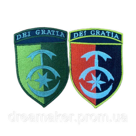 Шеврон 30-я отдельная механизированная бригада (30 ОМБр) Dei Gratia (AN-12-606-5)