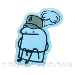 Шеврон флорк "Скучаю по тебе любимая" вышивка ВСУ (вш-1014)