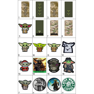 Шеврон вишитий Сатоші та покемон Пікачу    (ВШ-877-79). Photo 3